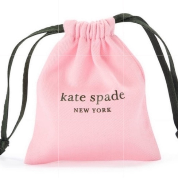 Kate Spade Francesca Raffia Mini Hoops - Picture 4 of 5